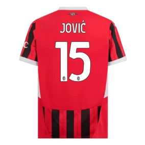 AC Milan Jović 15 Hjemmedrakt 2024/2025